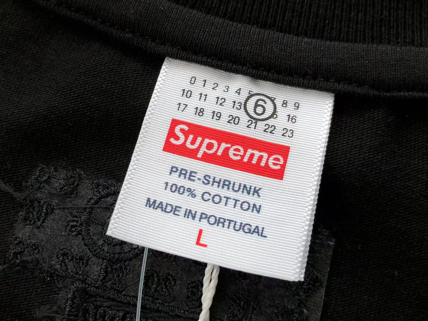 Supreme t shirt x maison margiela