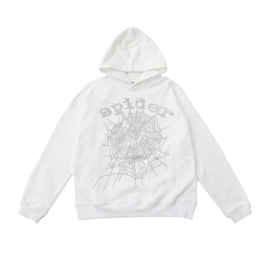 Sp5der hoodie strass