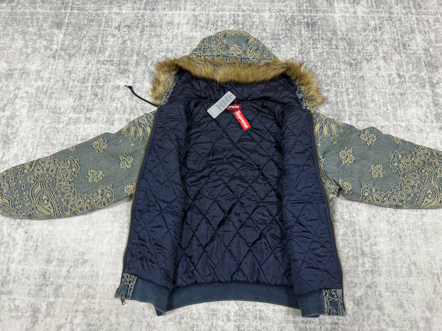 Supreme campera zip up