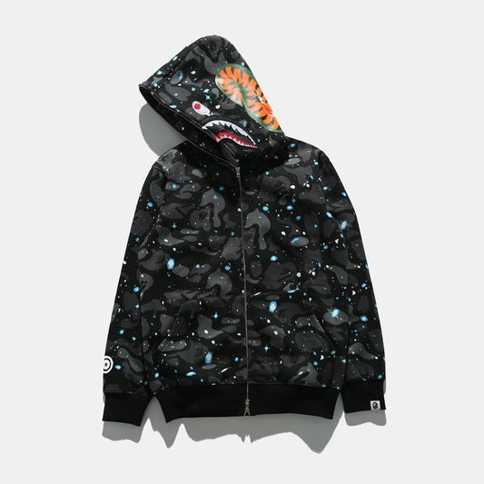Bape shark starry sky